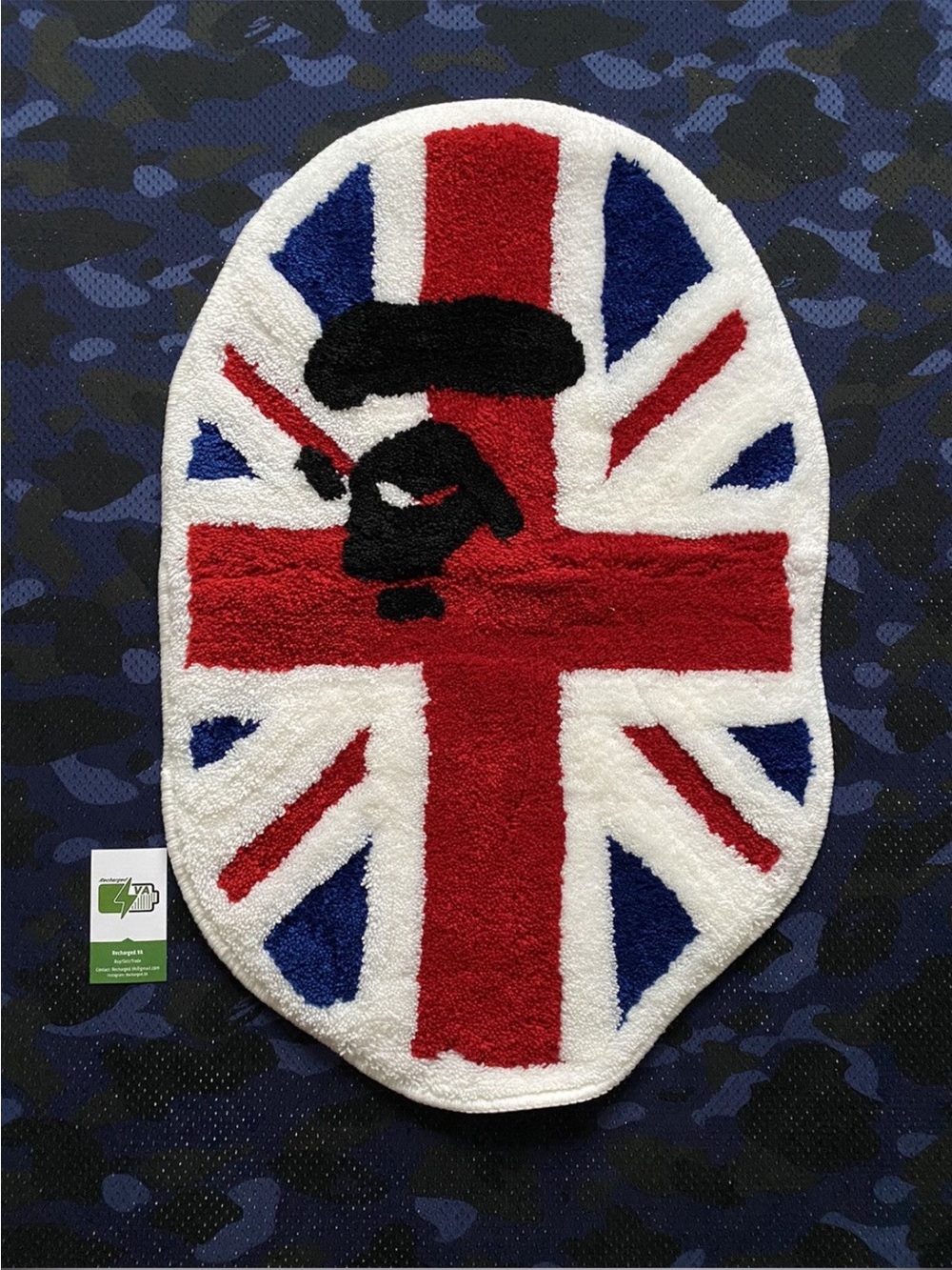 BAPE RARE NIGO ERA UNION JACK RUG BRAND NEW COLLECTORS PIECE